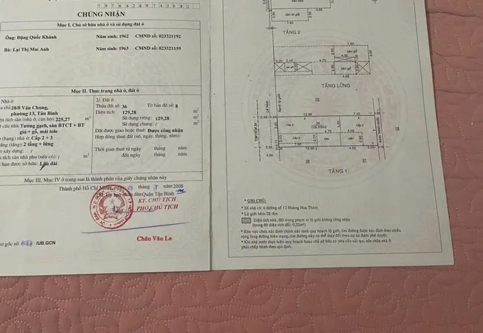Cần Bán Nhà Hẻm 28/8 Văn Chung – Giá 21 tỷ
