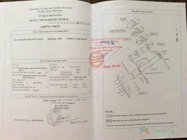 Chính Chủ Bán Nhà Mặt tiền 242 Đề Thám – Giá 65 tỷ
