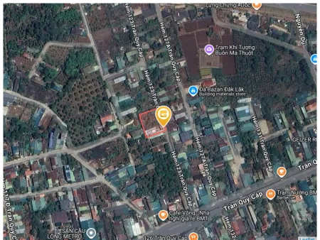 Bán đất 120m² ngang 4m giá 1.15 tỷ tại Phường Buôn Ma Thuột