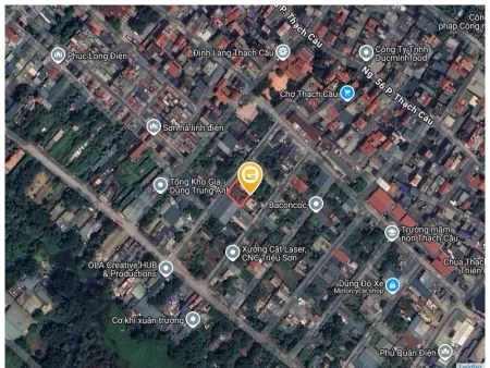 Bán đất 156m² full thổ cư ngang 8.8m giá 4 tỷ tại Phường Long Biên