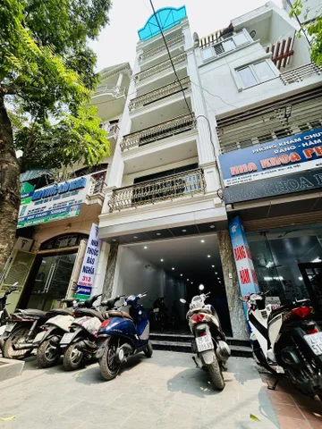 BÁN TÒA NHÀ MẶT ĐƯỜNG HOÀNG MAI. 7 TẦNG. THANG MÁY. KINH DOANH.