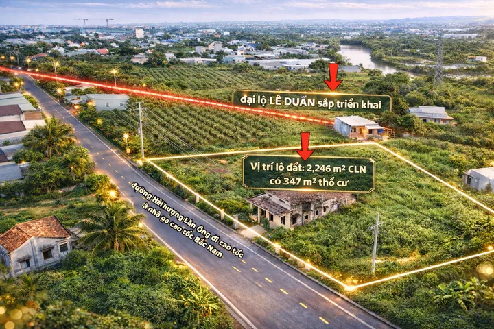 Bán đất thổ cư trung tâm Phan Thiết đường Hải Thượng Lãn Ông