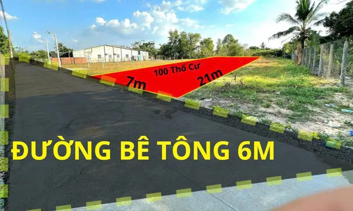 BÁN NGỘP GẤP LÔ ĐẤT NGANG 7M DÀI 21M THỔ CƯ SHR - XÂY DỰNG TỰ DO TẠI BÌNH DƯƠNG - HCM MỚI. GIÁ NGỘP 680TR KTL. GỌI 0903263878 XEM SỔ ĐẤT
