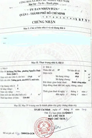 Cần Bán Gấp Nhà Mặt tiền 28 Đặng Thị Nhu