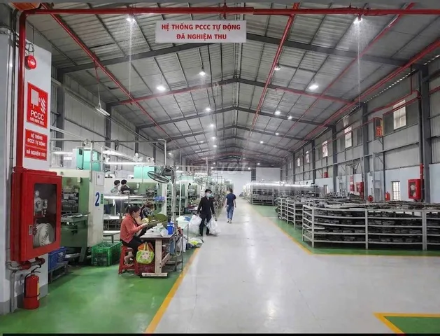 Cho thuê xưởng tổng 4000m2.Pccc tự động.Đầy đủ giấy phép.Thuận An,BD