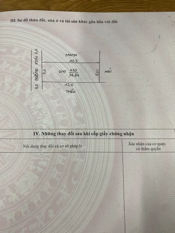 Chính chủ cần bán 36m2 Phụng Châu, Chương Mỹ. Giá 2.3 tỷ