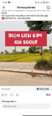 CẦN TIỀN BÁN GẤP LÔ ĐẤT VEN ĐÔ HÀ NỘI 493.TR


CẦN TIỀN BÁN GẤP LÔ ĐẤT VEN ĐÔ HÀ NỘI 493.TR