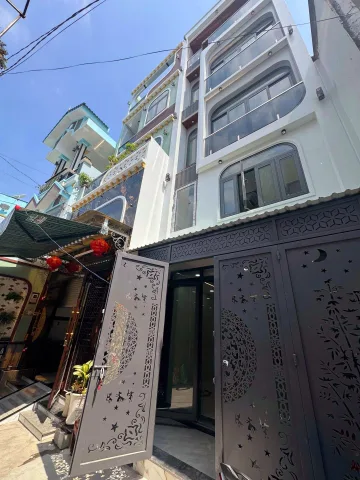 Nhà  đẹp 5 tầng,khu phân lô Lê Văn Quới- Bình Trị Đông,tặng nội thất cao cấp trang bị, 7,95tỉ.