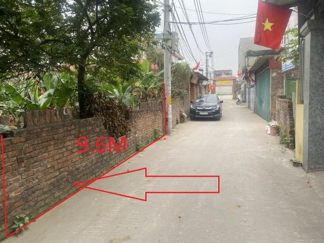 BÁN  siêu hiếm 200m² đất - ĐÔNG HỘI - Đông Anh - mặt tiền 9.6 m -  ô tô tránh - giá 15 tỷ
