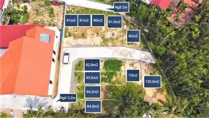 Bán 61.5 m Lâm Động ngõ ô tô rộng rãi cách đường thôn :50m.l/h:076.231.9990 em Thúy