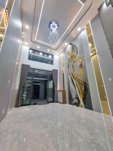Nhà Phố 5 Tầng  Mới Xây Diện Tích 84m2  Xe Hơi Ra Thẳng Nguyễn Thị Kiểu PTân Thới Hiệp Q12