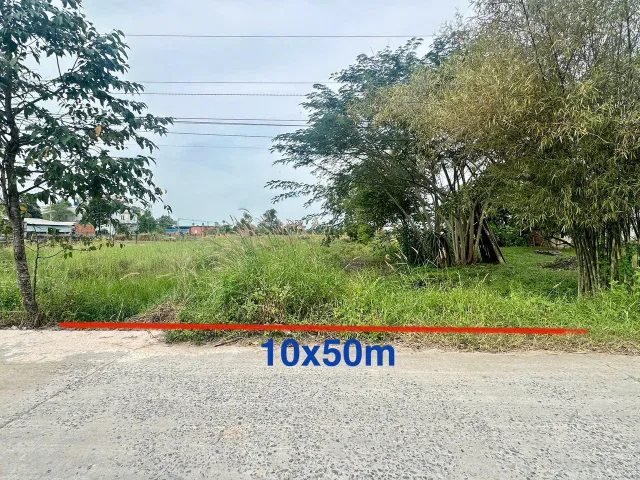 Bán đất mặt tiền bê tông hoàn thành giá 7tr/m2 làm nhà vườn, nhà trọ, rất thích hợp
