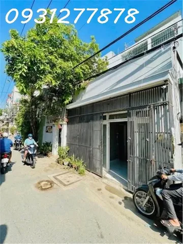 NHÀ MẶT TIỀN ĐS1, P15, GV- HẺM XE TẢI GÂNG KÊNH THAM LƯƠNG CHỈ 4Y2