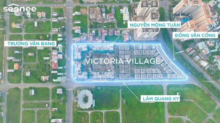 BDS 🔴 HVL Bán Biệt Thự Victoria Village góc 2 Mặt Tiền 10 Nguyễn Mộng Tuân, Phường Thạnh Mỹ Lợi, Quận 2.