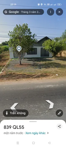 Bán nhà 324.6m² có sẵn 246m² thổ cư ngang 8m giá 2.4 tỷ tại Đường Quốc lộ 55 Xã Sơn Mỹ