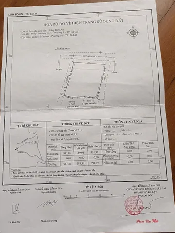 Bán đất 981m² ngang 25m giá 10 tỷ tại Phường Xuân Hương - Đà Lạt