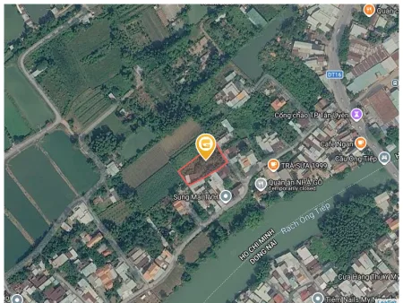 Bán đất 1332m² có sẵn 100m² thổ cư ngang 26m giá 10.7 tỷ tại Phường Tân Đông Hiệp