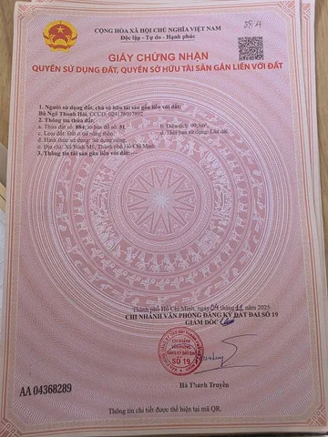 Bán đất 90m² full thổ cư ngang 5m giá 2 tỷ tại Xã Bình Mỹ