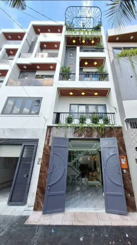 BÁN NHÀ 5 TẦNG GIÁ TỐT ĐƯỜNG SỐ 59,P14,GÒ VẤP.DT67M2,XÂY 1TRỆT 1LỬNG 3 LẦU SÂN THƯỢNG.HẺM 5M