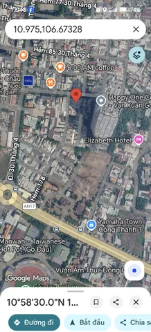 Bán đất 382.7m² có sẵn  thổ cư ngang 1m giá 35 tỷ tại Phường Phú Lợi