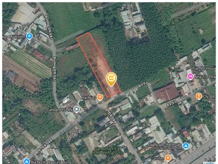 Bán đất 4483.9m² có sẵn 1m² thổ cư ngang 1m giá 105 tỷ tại Phường Bình Dương