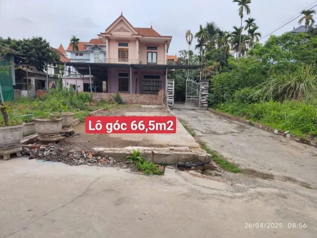 06/2026.Bán đất 66m² full thổ cư ngang 4,22m giá 2.89 tỷ tại Phường Thủy Nguyên. Dương Quan.liên hệ 0362558882