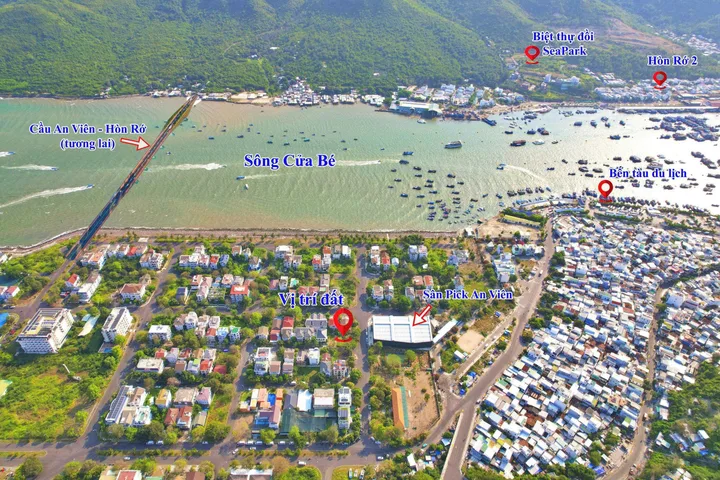 LÔ GÓC 197,5 m2 BIỆT THỰ AN VIÊN NHA TRANG ĐƯỜNG 21M VÀ ĐƯỜNG 13M - GIÁ 115 TR