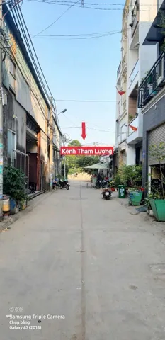 GIÁP AEON TÂN PHÚ- NGAY CÔNG VIÊN GIA PHÚ- DT 52M2 ĐƯỜNG 6M- XD 5 TẦNG GIÁ 4.95 TỶ