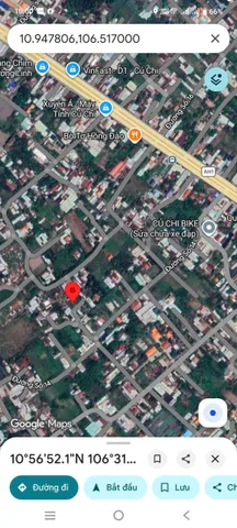 Bán đất 430m² có sẵn 100m² thổ cư ngang 20m giá 2.2 tỷ tại Xã Củ Chi