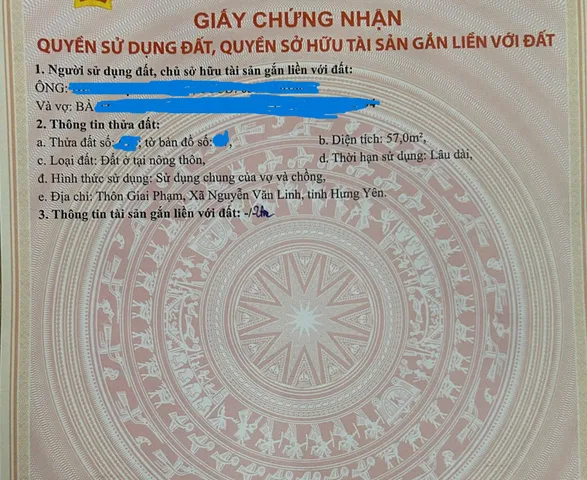 💥💥Lô góc siêu đẹp 57m2 Giai Phạm – Yên Mỹ ngay trung tâm. Lh 0362554684