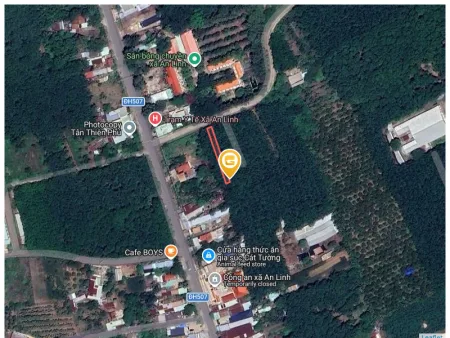 Bán đất 300m² có sẵn 100m² thổ cư ngang 5m giá 580 triệu tại Xã An Long