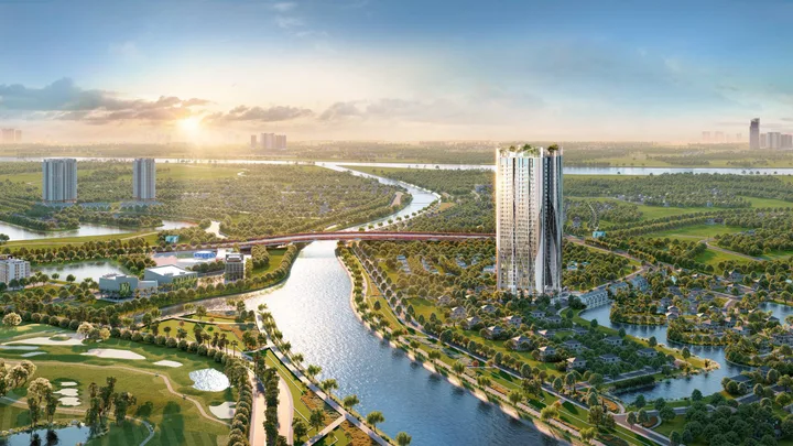 Ngoại giao căn chung cư cao cấp 3N - 79m2 tại The Fibonan, hướng Đông Nam, giá tuyệt chủng, phù hợp cho gia đình ở lâu dài, không gian thoải mái và thoáng đãng