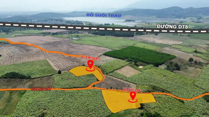 0938113403 Bán đất 6400m² ngang 50m giá 750 triệu tại Xã Tân Định Z504