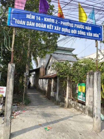 Bán nhà 81.1m² có sẵn 43.2m² thổ cư ngang 5.6m giá 990 triệu gần đường Trần Phú, Phường 4 nay là Phường Phước Hậu