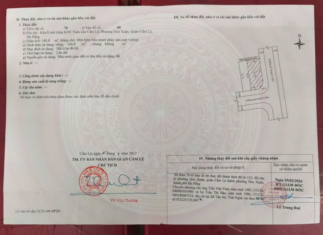 📌📌📌LÀM VIỆC TRỰC TIẾP GIÁ TỐT !!! Bán đất Cồn Dầu 3, Hòa Xuân
