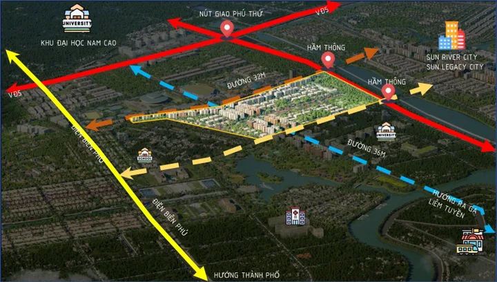 Chỉ với 50 triệu- có nhà mà không lo trả lãi trong 30 tháng tại Sun Urban city Hà Nam