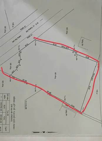 Bán đất 2817m² có sẵn 2000m² thổ cư giá 70 tỷ tại Xã Hóc Môn
