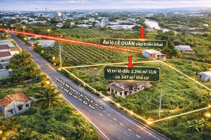 Bán đất thổ cư trung tâm Phan Thiết đường Hải Thượng Lãn Ông