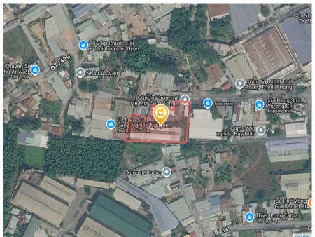 Bán nhà 4368.9m² có sẵn 1500m² thổ cư ngang 25m giá 39.9 tỷ tại Phường Tân Khánh