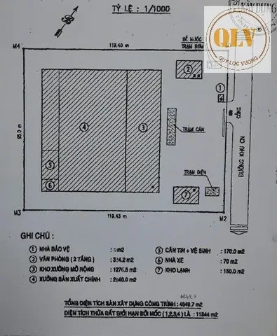 Bán nhà xưởng – KCN AMATA, LONG BÌNH, BIÊN HÒA – 11.343m²