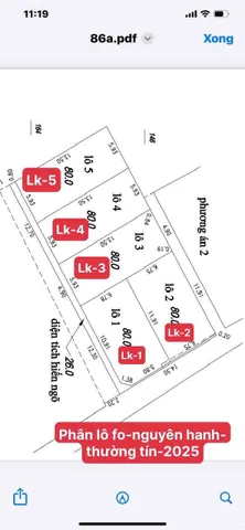 Bán đất 80m² full thổ cư ngang 5,93m giá 3.05 tỷ tại Xã Phú Xuyên NGUYÊN HANH - VĂN TỰ - THƯỜNG TÍN (cũ)