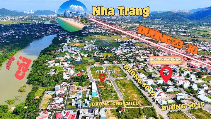Bán đất 80,5m² có sẵn 80m² thổ cư ngang 6,45m giá 2.35 tỷ tại Xã Diên Khánh