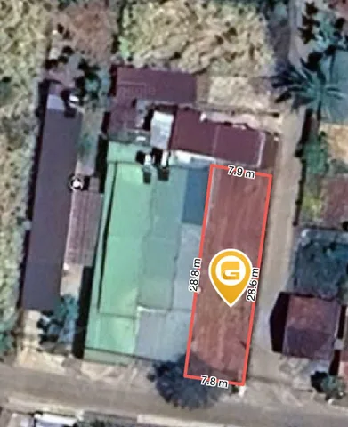 Bán đất 227.3m² có sẵn 60m² thổ cư ngang 7.8m giá 2.2 tỷ tại Xã Quảng Phú