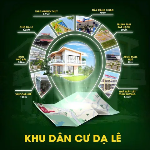 Đất Dạ Lê TP Huế , Giá chỉ từ 530tr/lô 90m2