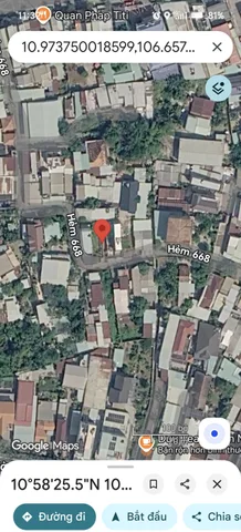 Bán đất 84.2m² có sẵn thổ cư ngang 4m tại Phường Thủ Dầu Một
