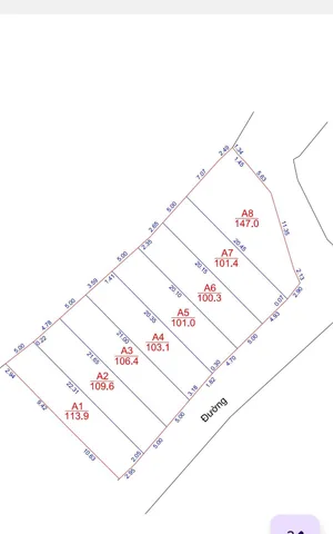 BÁN LÔ ĐẤT ĐẸP LÝ NHÂN-TAM ĐẢO DT101m MT5m SẴN SỔ ĐƯỜNG Ô TÔ TRÁNH GIÁ 7XX TRIỆU