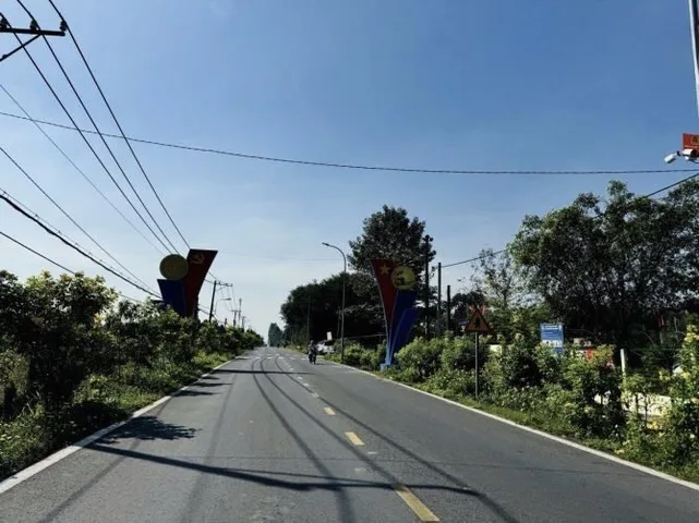 5M x 24M (Full ONT). Mặt Tiền đường Nhựa Lớn hiện hữu 6M (QHLG: 12M), KDC đông