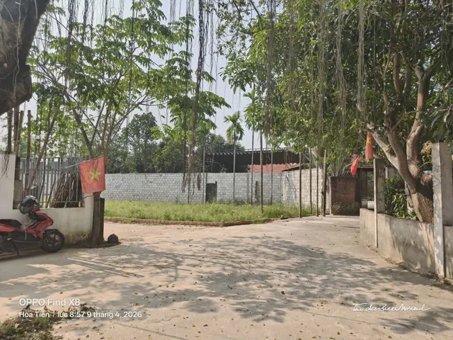 chỉ từ 1 tỷ 460 triệu có ngay lô đất đẹp ven sông thoáng mát