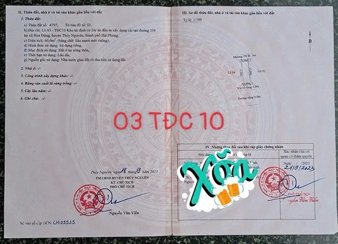 🔥 Có những lô đất… không phải rẻ vì xấu
L/h:076.231.9990 em Thúy 
👉 Mà rẻ vì… người bán cần tiền

⸻

📍 TĐC Hoa Động – Thủy Nguyên (khu 03 TĐC 10)
• Ngay trục lõi phát triển Bắc Sông Cấm
• Đối diện trực diện dự án Hoàng Huy Green River
• Bám trục 