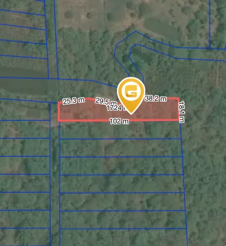 Bán đất 1713.2m² ngang 18.0m giá 200 triệu tại Xã tân hoà